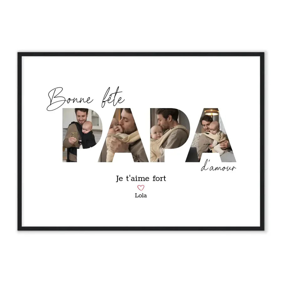 Horizontal poster